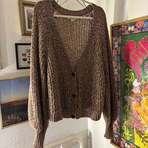 American Eagle V-neck Colorful Cardigan